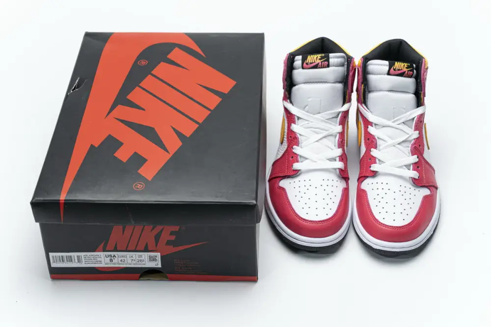  Air Jordan 1 High OG Light Fusion Reps jordan 1 Red 555088-603