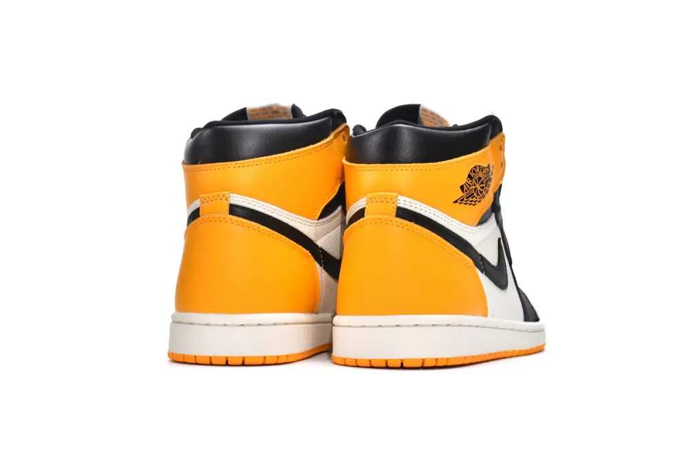 Air 1 to 1 jordan reps Jordan 1 High OG Yellow Toe  555088-711