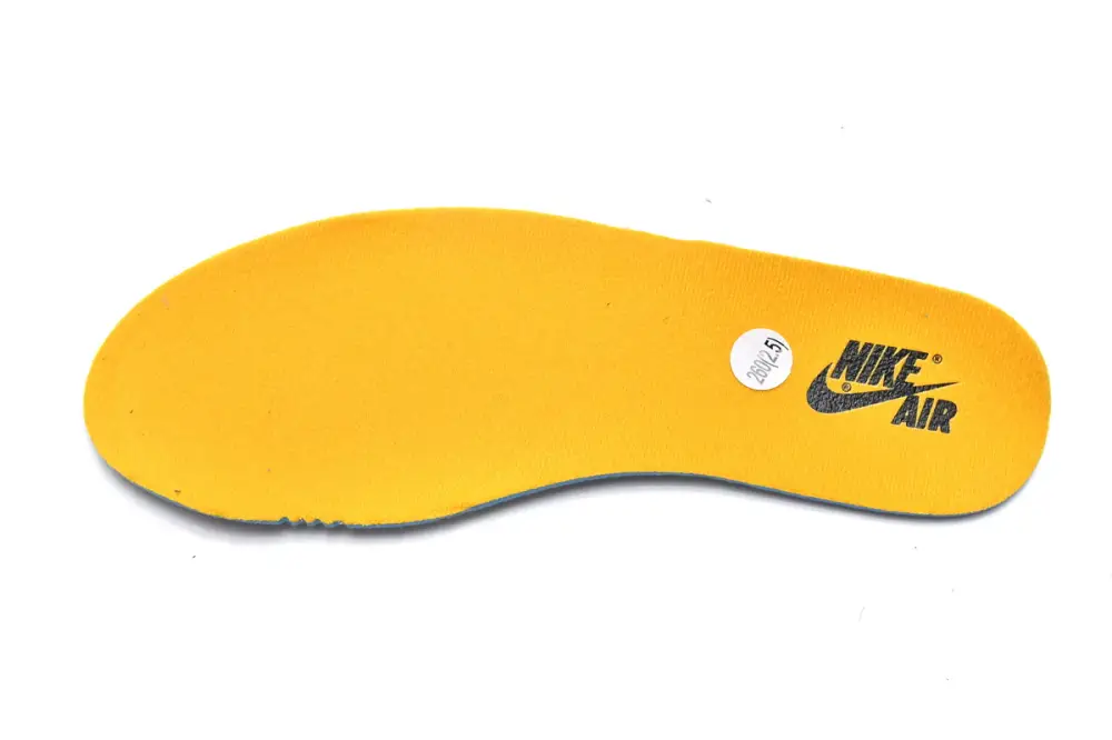 Air 1 to 1 jordan reps Jordan 1 High OG Yellow Toe  555088-711
