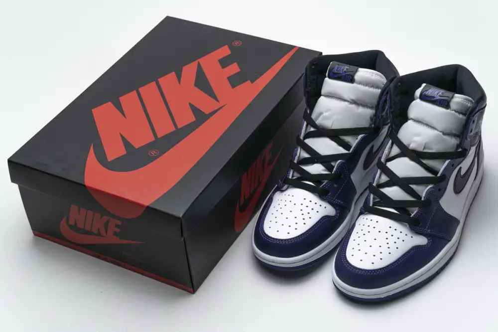 Air Jordan 1 cheap jordan 1 reps  Retro High Court Purple White 555088-500
