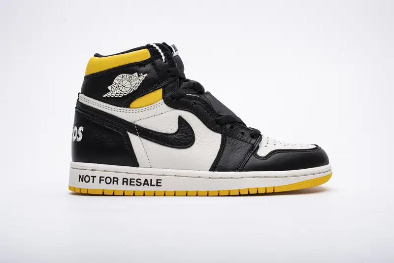 Air Jordan 1 Retro High Not for Resale Varsity Maize 861428-107 