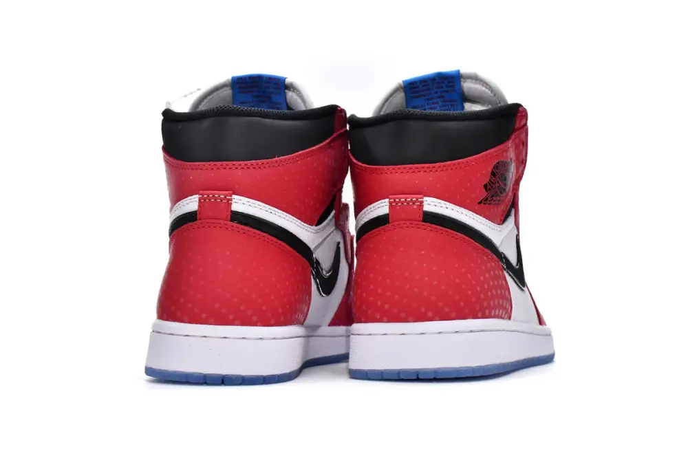 Air Jordan 1 Retro High jordan 1 origin story reps Spider-Man Origin Story 555088-602