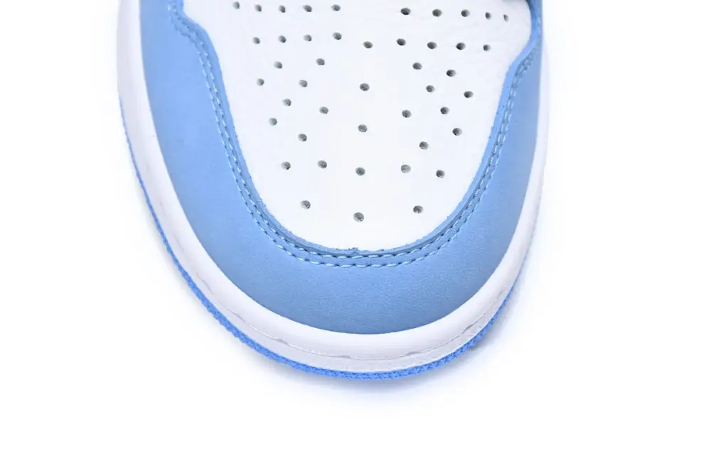 Air Replica Jordan 1 Jordan 1 Retro High White University Blue Black 555088-134(TOP quality)