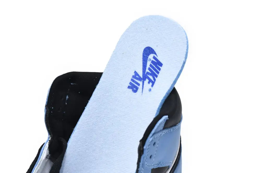 Air Replica Jordan 1 Jordan 1 Retro High White University Blue Black 555088-134(TOP quality)