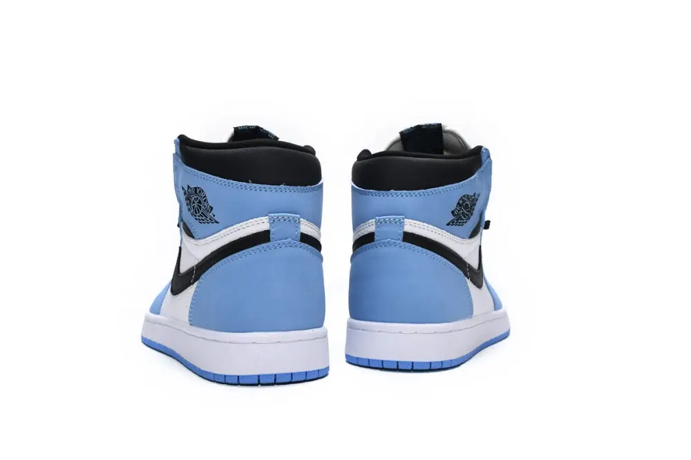 Air Replica Jordan 1 Jordan 1 Retro High White University Blue Black 555088-134(TOP quality)