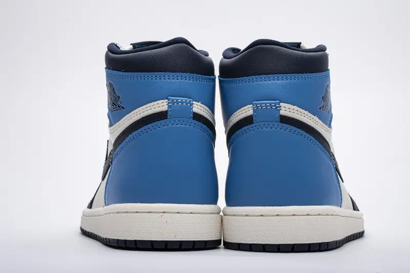 Air Replica Jordan 1 Jordan 1 Retro High Obsidian UNC 555088-140