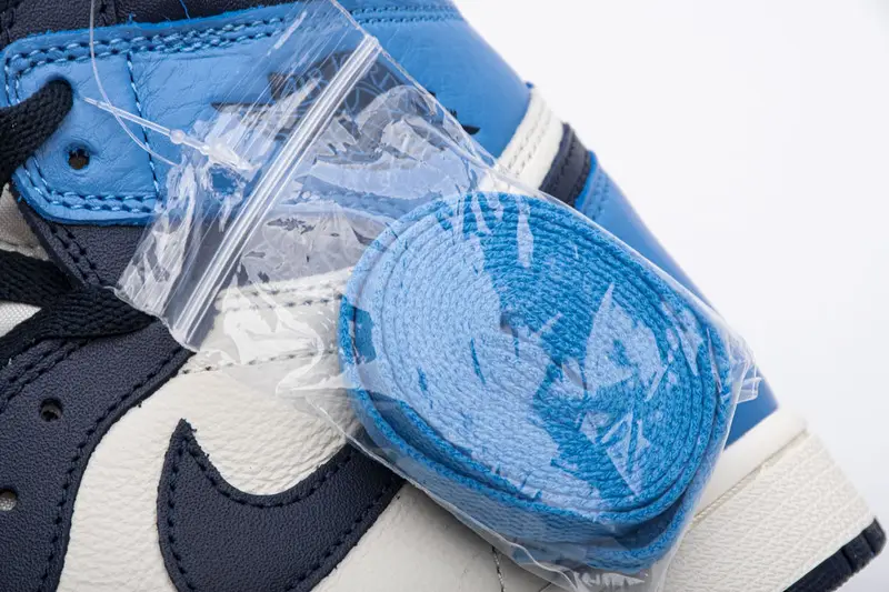 Air Replica Jordan 1 Jordan 1 Retro High Obsidian UNC 555088-140