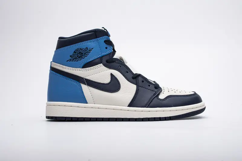 Air Replica Jordan 1 Jordan 1 Retro High Obsidian UNC 555088-140
