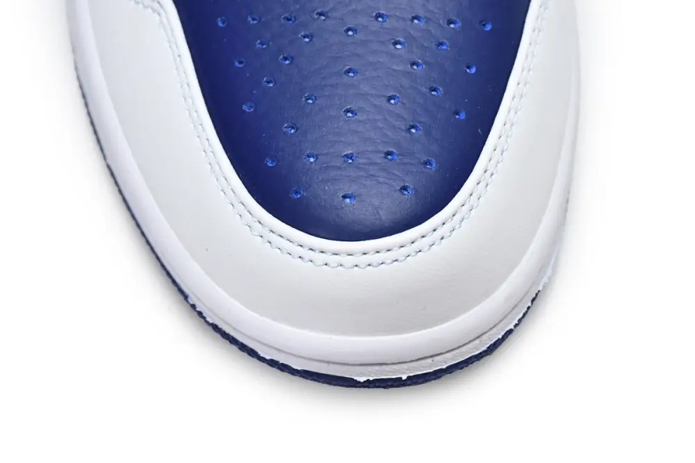 Air Jordan 1 Mid Royal Blue Laser Orange 554724-131 