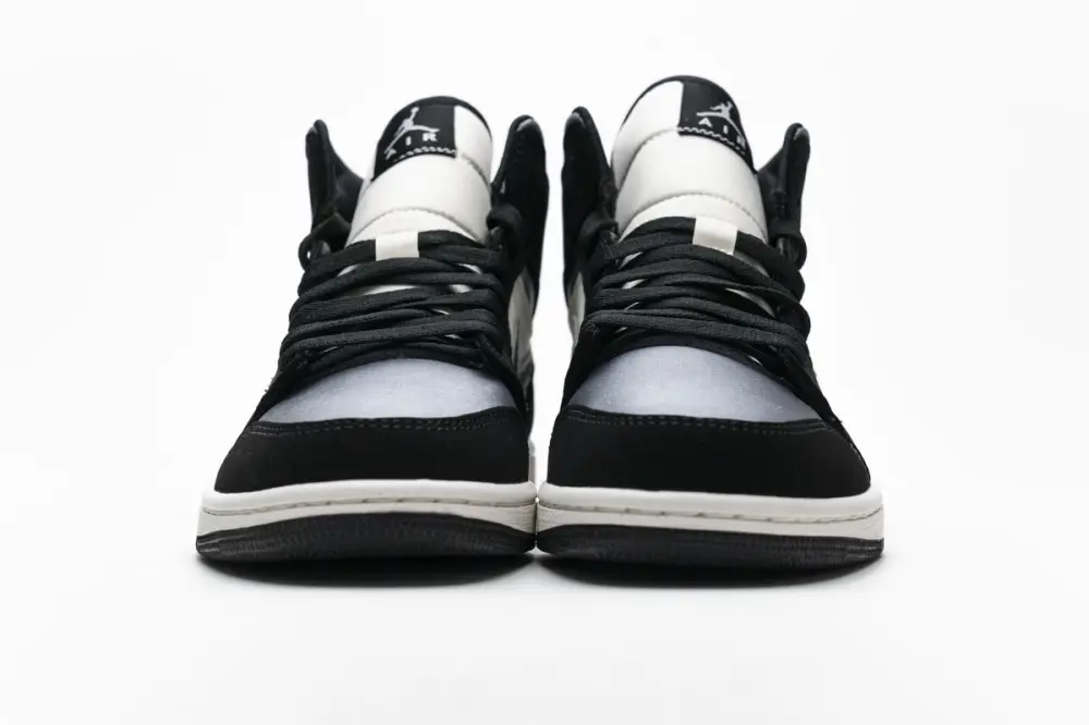 Air Jordan 1 Mid Jordan 1 Mid Satin Grey Toe 852542-011