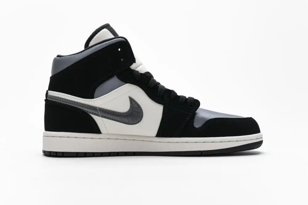 Air Jordan 1 Mid Jordan 1 Mid Satin Grey Toe 852542-011