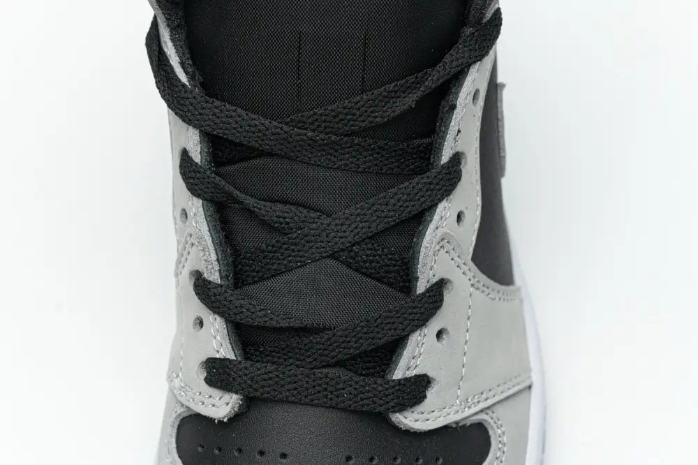 Air jordan 1 high reps Jordan 1 Shadow 2.0 Black Light Smoke Grey 555088-035