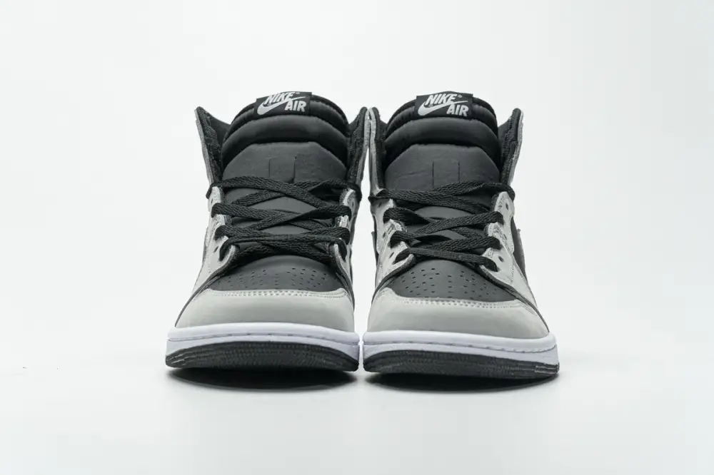 Air jordan 1 high reps Jordan 1 Shadow 2.0 Black Light Smoke Grey 555088-035