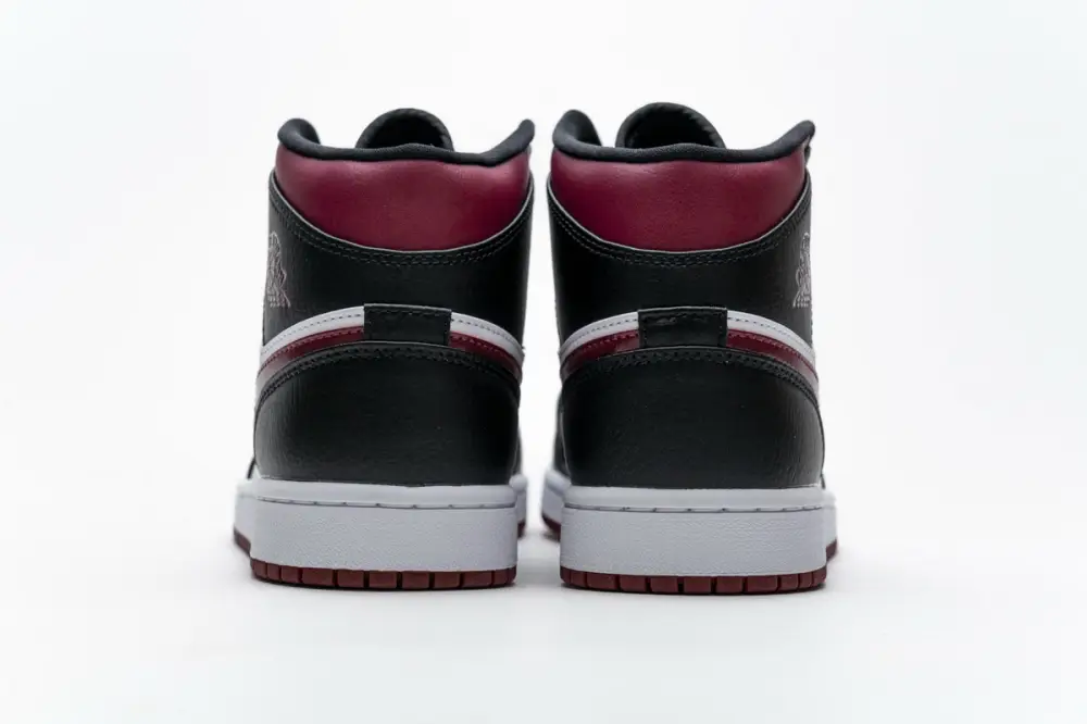 (OG)Air Jordan 1 Mid Bred Toe Jordan 1 Mid 554724-066