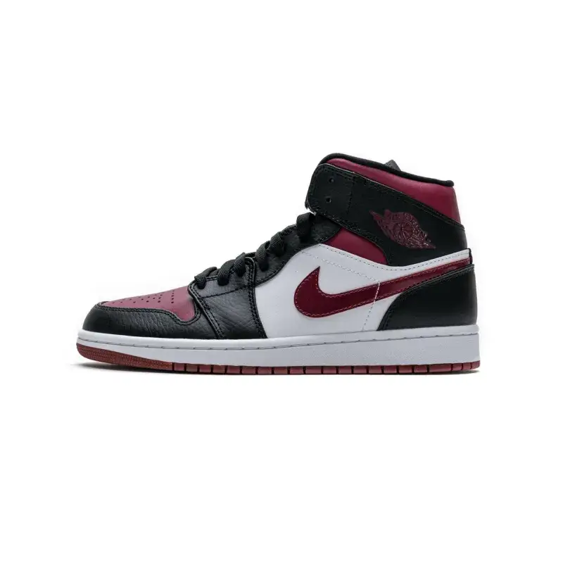 (OG)Air Jordan 1 Mid Bred Toe 554724-066 52524451