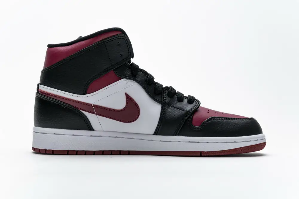 (OG)Air Jordan 1 Mid Bred Toe Jordan 1 Mid 554724-066