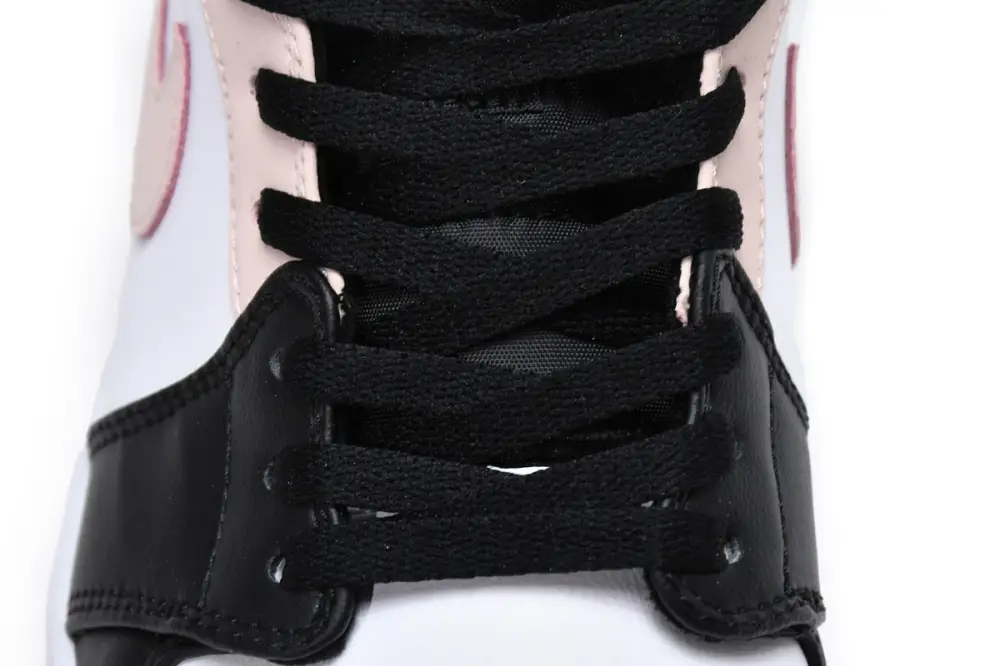 Air Jordan 1 Mid Crimson Tint Toe (GS) 554725-133 
