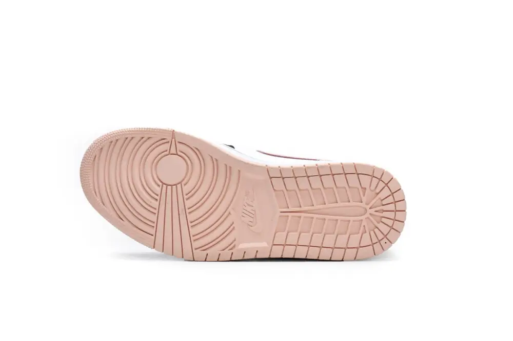 Air Jordan 1 Mid Crimson Tint Toe (GS) 554725-133 