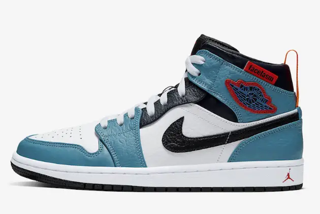 Air Jordan 1 Mid Fearless Facetasm CU2802-100 F82439
