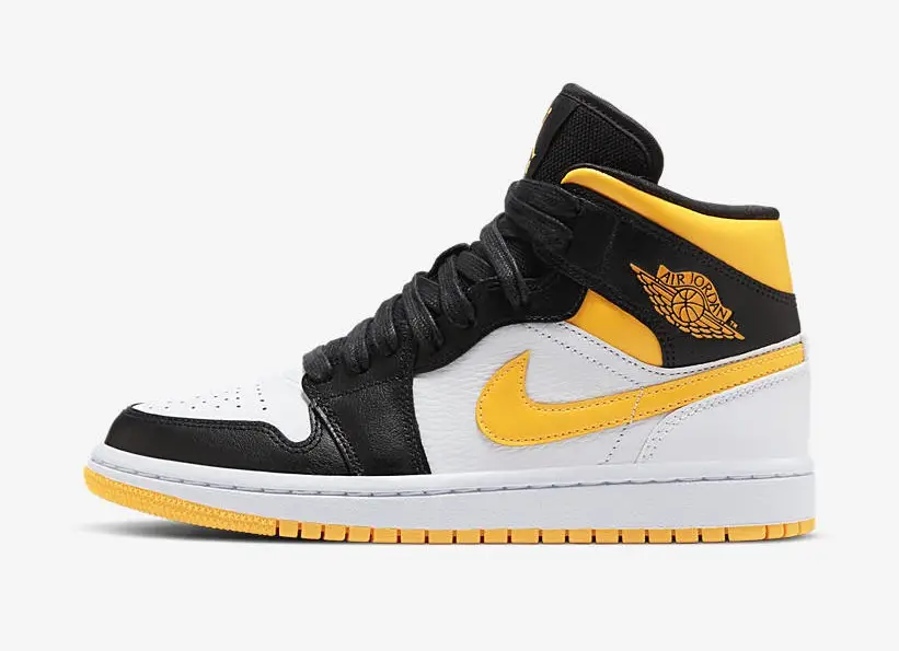 Air Jordan 1 Mid Laser Orange Black (W) CV5276-107