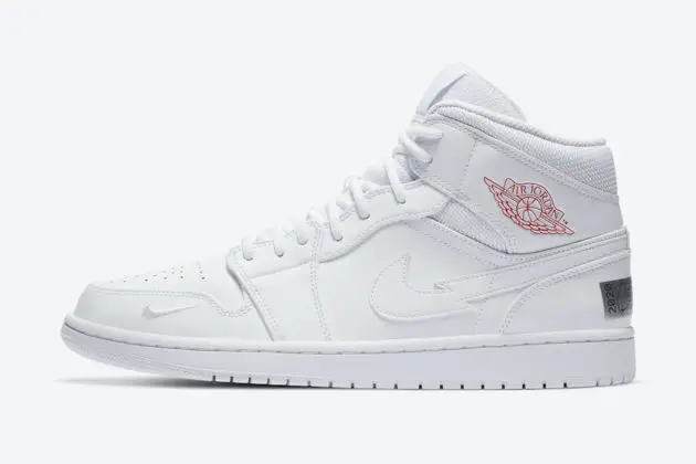 Air Jordan 1 Mid SE Nike Swoosh On Tour (2020) CW7589-100