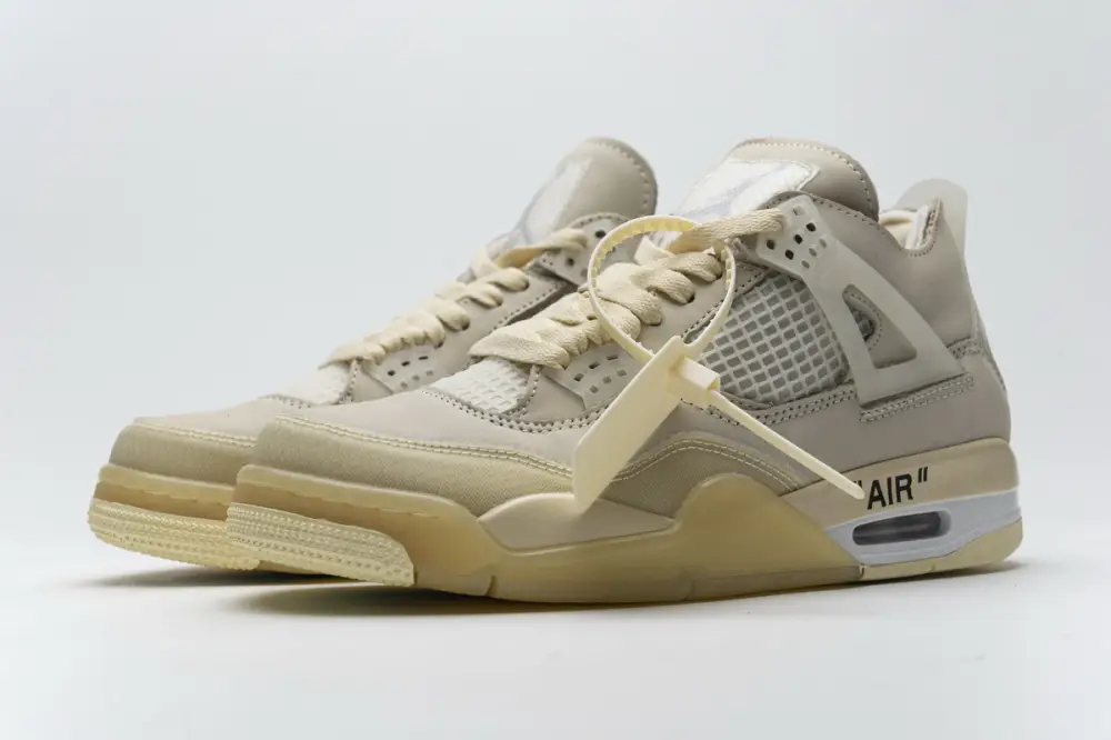OFF OFF White jordan 4 reps White x Air Jordan 4 Retro Sail CV9388-100 (Best Quality)