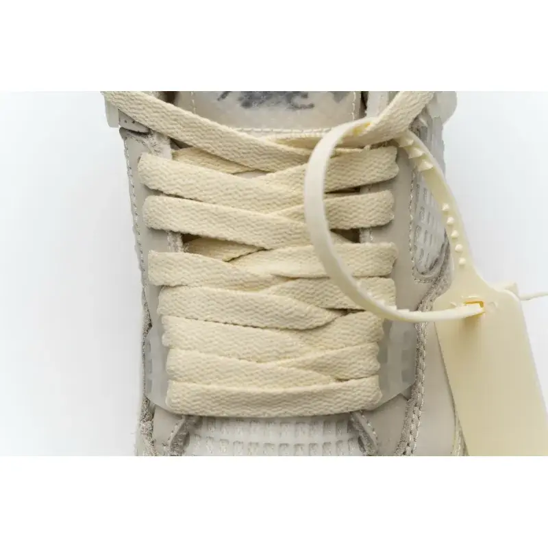OFF OFF White jordan 4 reps White x Air Jordan 4 Retro Sail CV9388-100 (Best Quality)