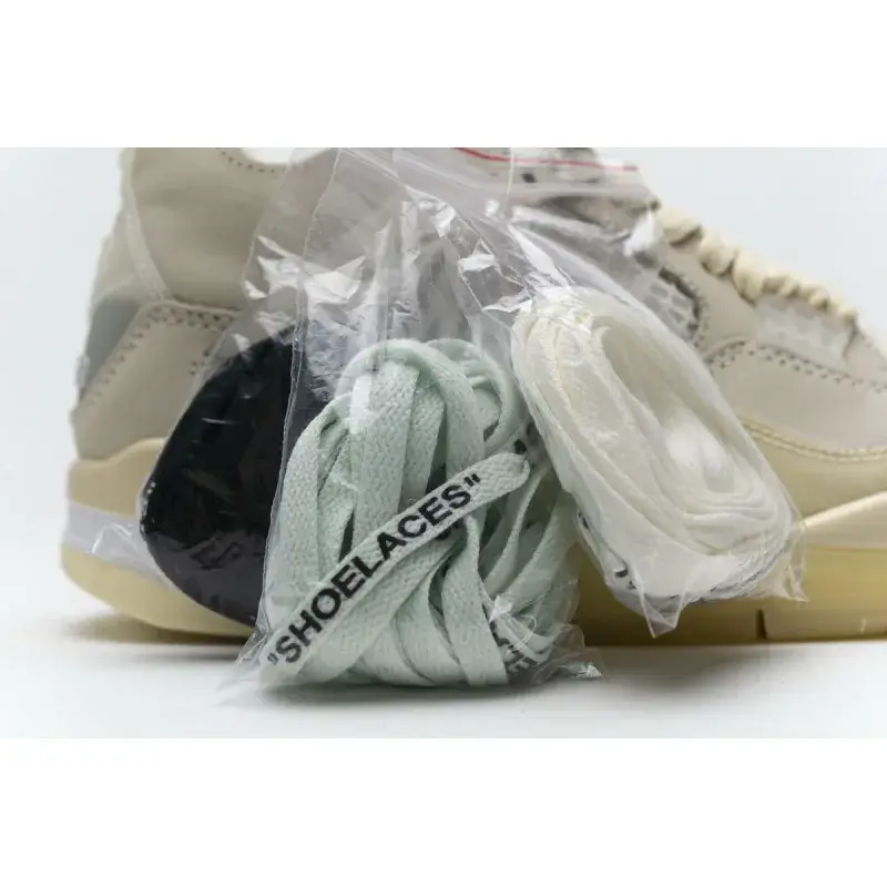 OFF OFF White jordan 4 reps White x Air Jordan 4 Retro Sail CV9388-100 (Best Quality)