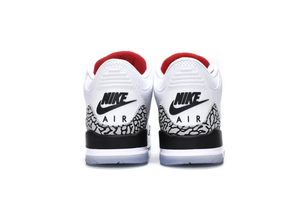 Air jordan 3 White Cement Jordan 3 Retro Free Throw Line White Cement 923096-101(2018)