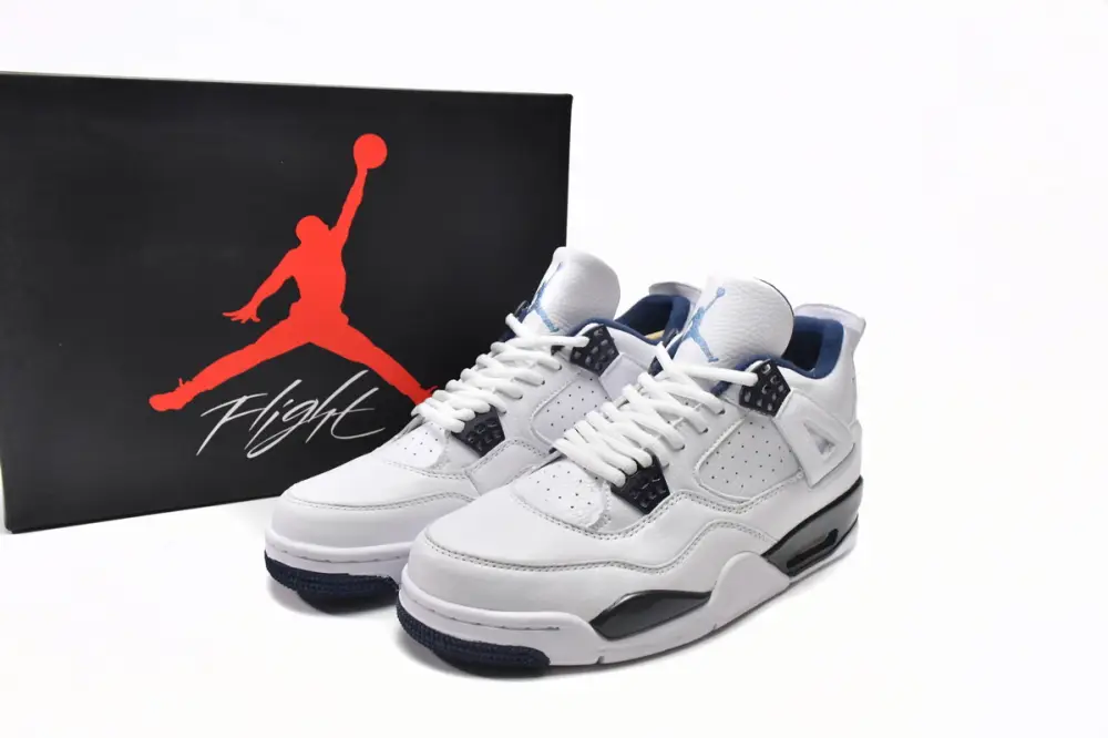 Air jordan 4 cheap reps Jordan 4 Retro Columbia 314254-107