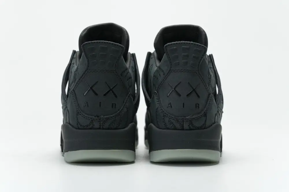 Air Kaws black jordan 4 reps Jordan 4 Retro KAWS Black 930155-001