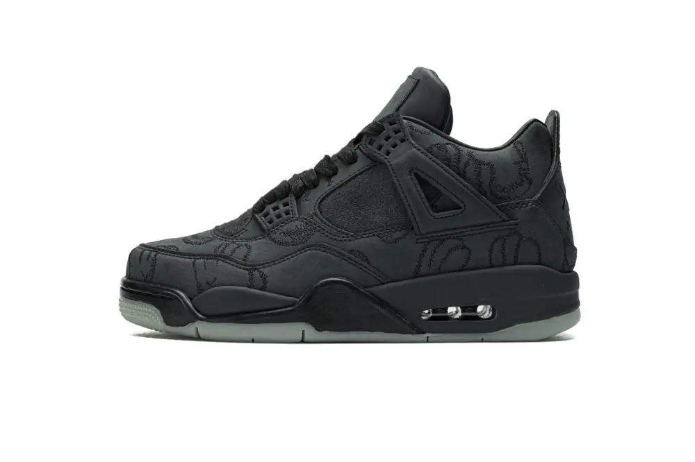 Air Jordan 4 Retro KAWS Black  930155-001 B421147