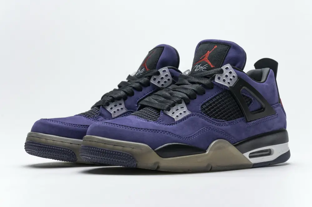 Travis Jordan 4 Reps Scott x Air Jordan 4 Retro Purple 766302