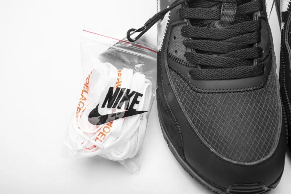Off-White x Nike Air Max 90 “All Off-White x Nike Air Max 90 Black” AA7293-001