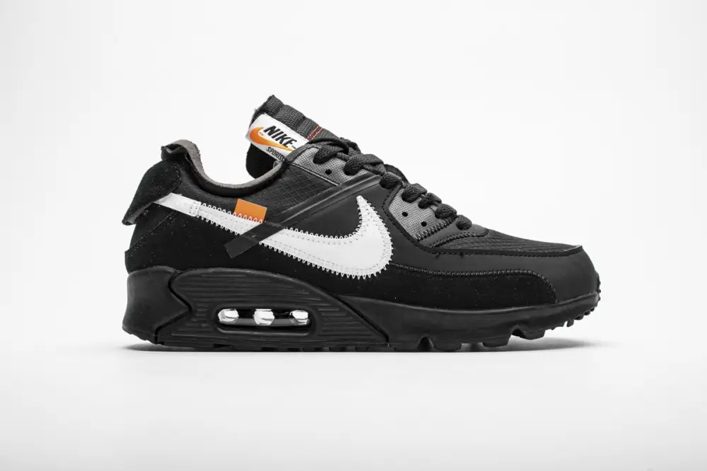 Off-White x Nike Air Max 90 “All Off-White x Nike Air Max 90 Black” AA7293-001