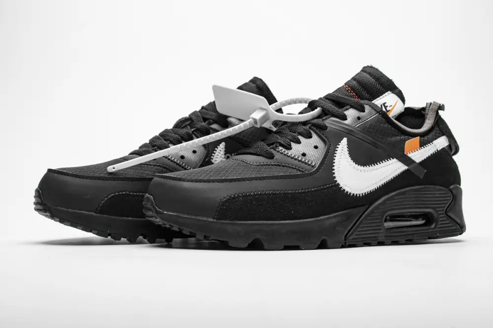 Off-White x Nike Air Max 90 “All Off-White x Nike Air Max 90 Black” AA7293-001