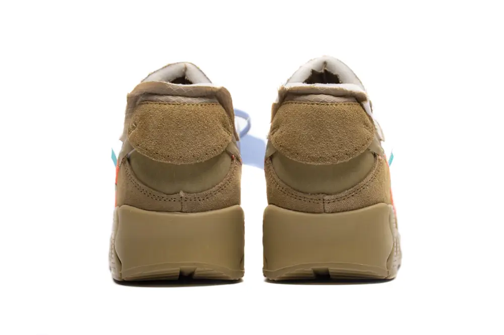 Off-White jsportshoes x Nike Air Max 90 “Desert Ore" AA7293-200