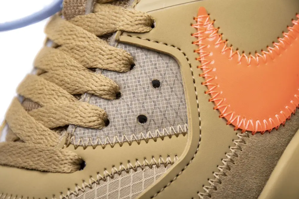 Off-White jsportshoes x Nike Air Max 90 “Desert Ore" AA7293-200