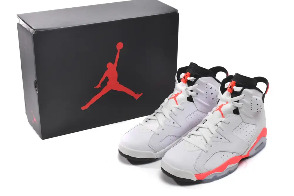 Replica Replica Jordan 6 Air Jordan 6 Retro Infrared White 384664-123