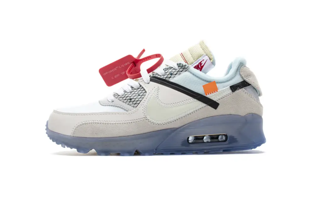 Off-White x Nike Air Max 90 “All White” AA7293-100 08C48161