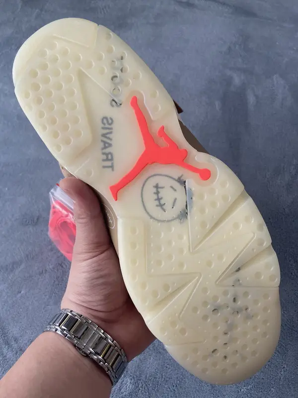 Replica Replica Jordan 6 Travis Scott x Air Jordan 6 British Khaki DH0690-200