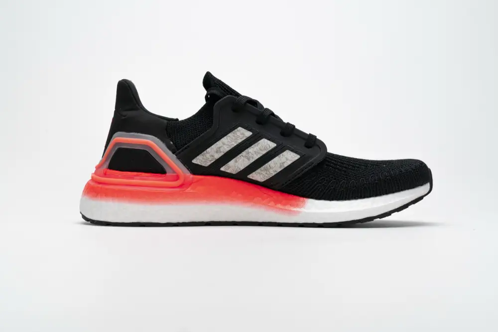 Adidas Ultra Boost 20 Core Black Signal Coral EG0756 