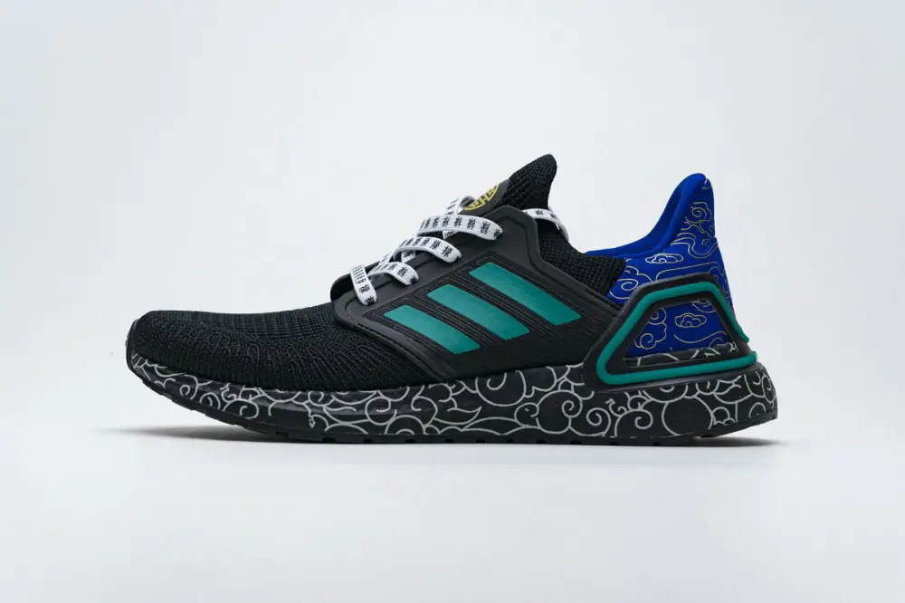 Adidas Ultra BOOST 20 Black Glory Green FX8887