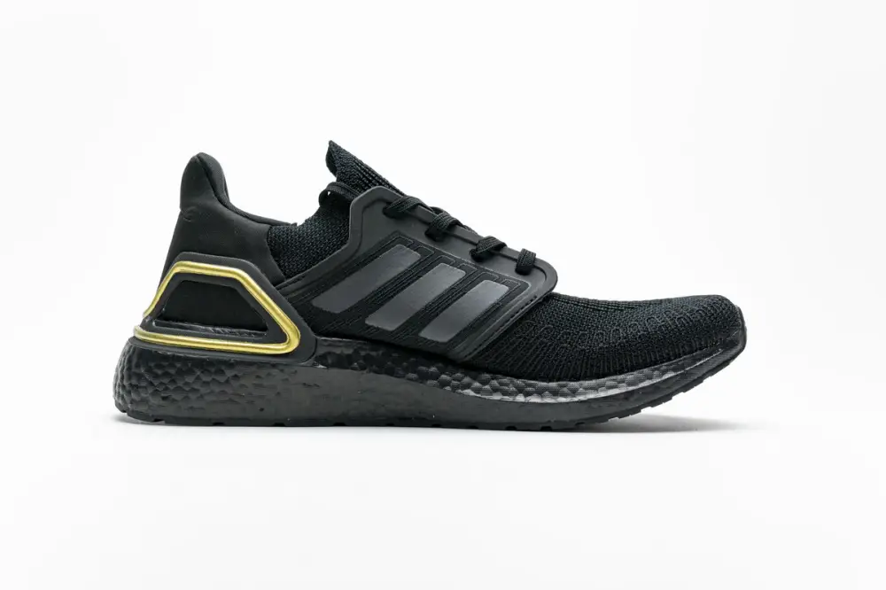 Adidas Ultra Boost 20 Core Black Gold Metallic ultraboost reps EG0754