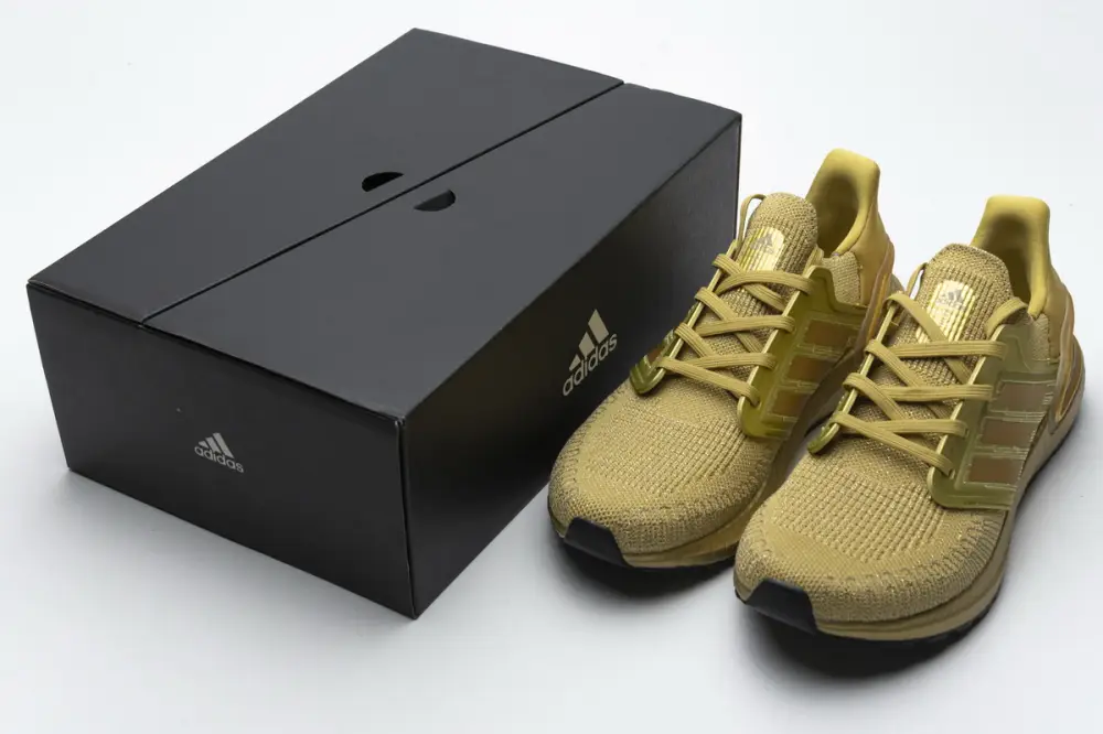 Adidas ultra boost replica Ultra Boost 20 Gold Metallic EG1343