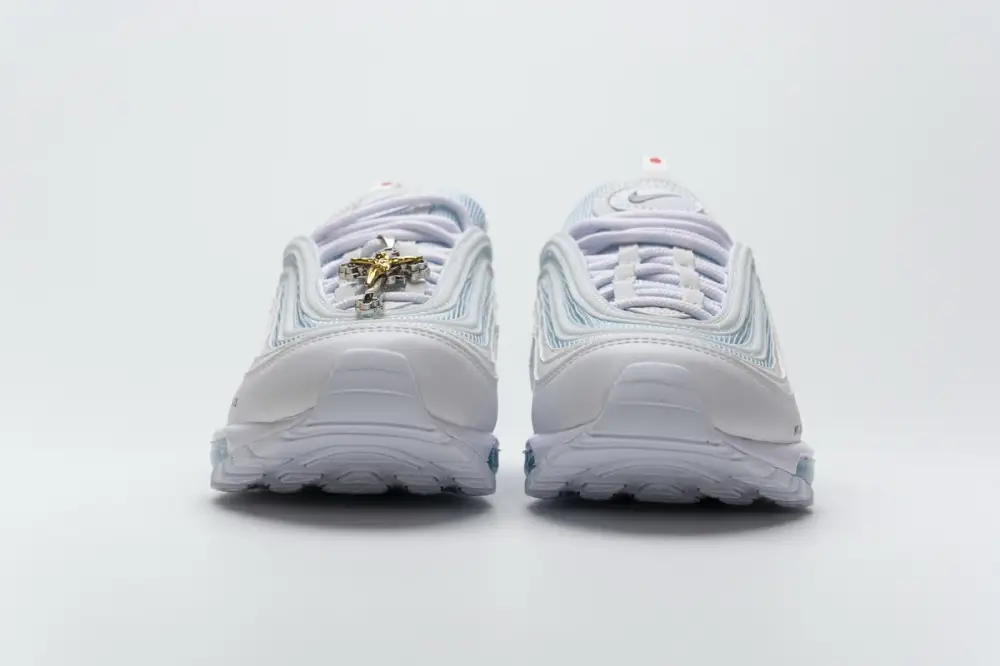 JSUS Air max 97 jesus reps Nike Air Max 97 Mschf X Inri "jesus Shoes" 917647-001
