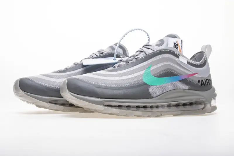 OFF WHITE X Nike Air Max 97 “Wolf Grey Menta” 