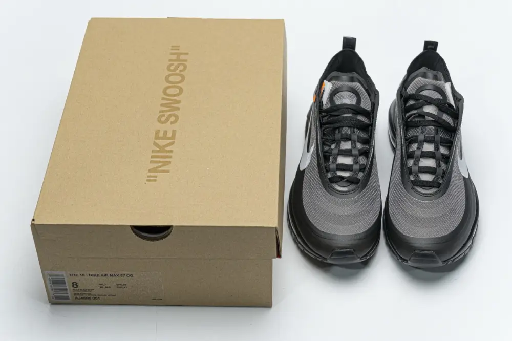 Off-White Air Max 97 Off-White Reps x Nike Air Max 97 All Black AJ4585-00