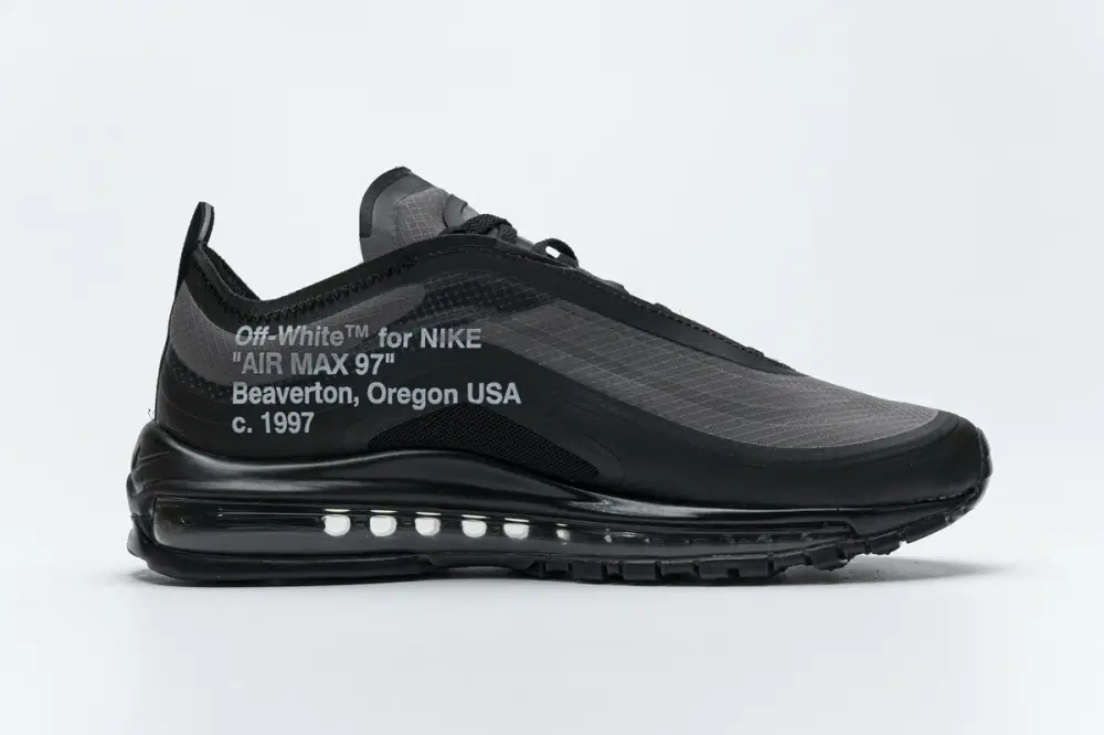 Off-White Air Max 97 Off-White Reps x Nike Air Max 97 All Black AJ4585-00