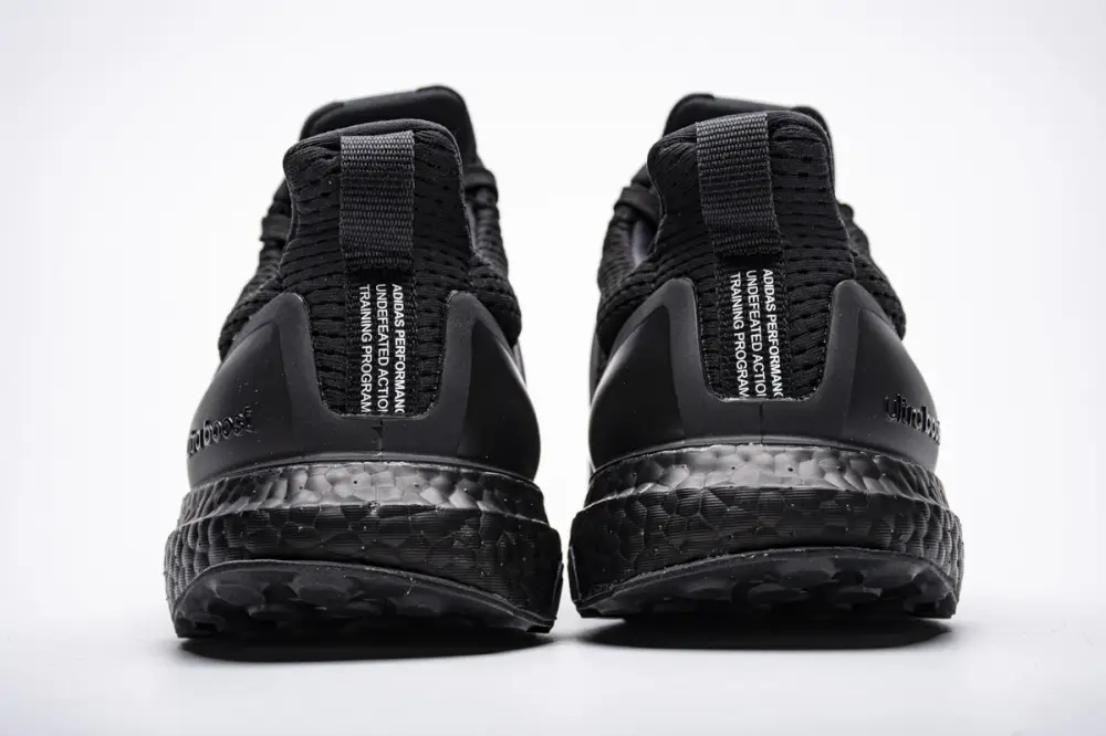 Undefeated X Adidas Ultra Boost 4.0 Triple Black EF1966 